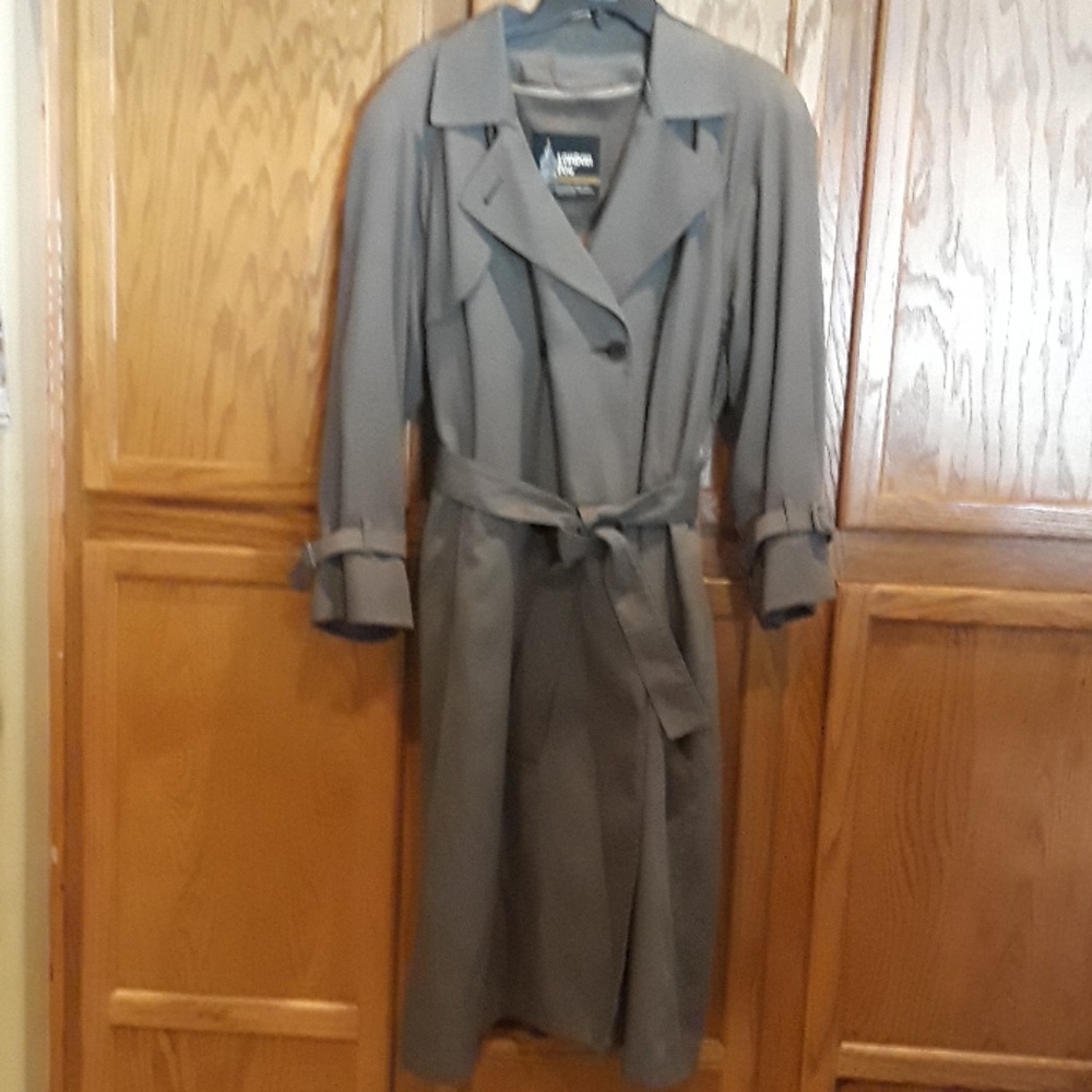 Women's Gray Trench Coat